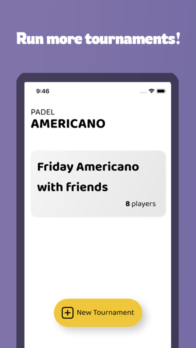 Screenshot 4 of Americano Padel App