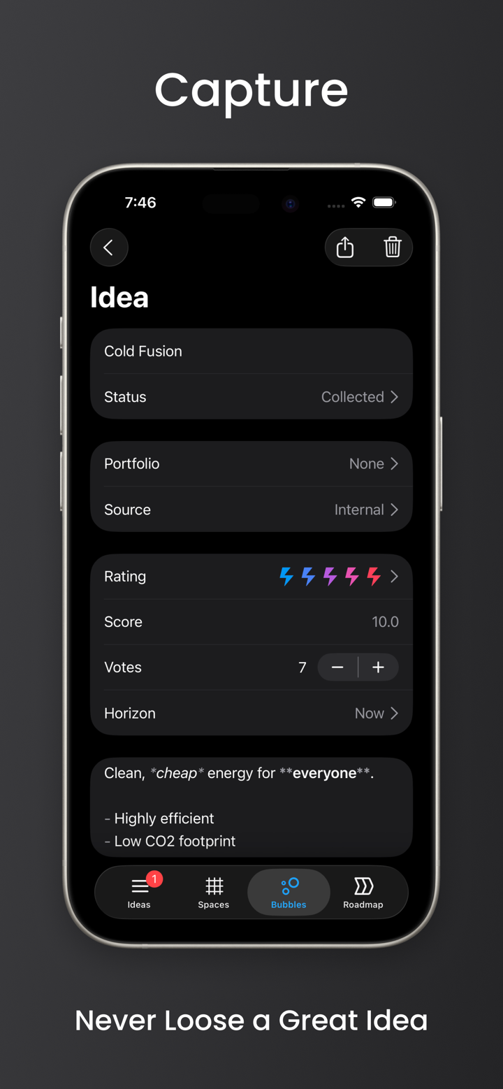 Ideafall - Idea Management screenshot 5
