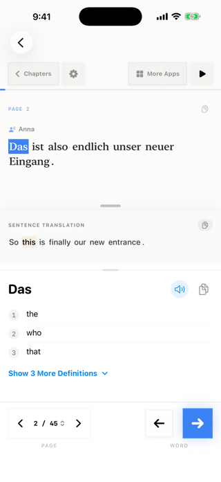 Lesefuchs - Learn German Screenshot 7 of 10
