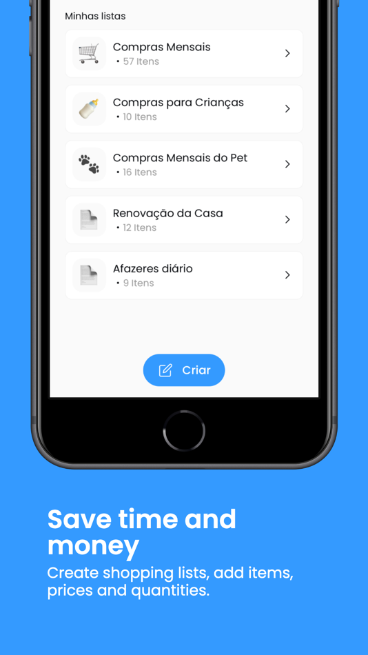#2. Shopping Lists - Listte (iOS) Podle: Bernardo Wenzel