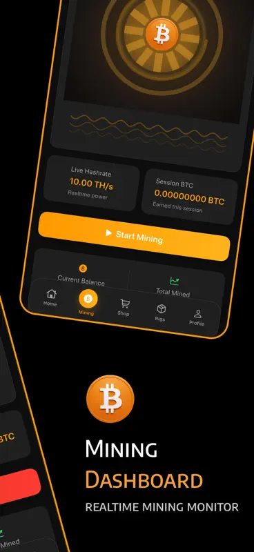 BTC Miner · Bitcoin Mining screenshot 3 of 6
