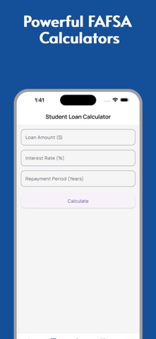 FAFSA Student Aid & Grants iPhone screenshot