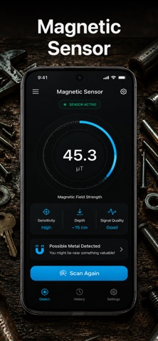 Metal Detector: Find Metals Screenshot 2 of 8
