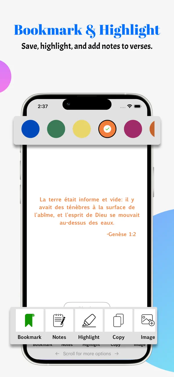 Screenshot #3 pour French Bible (La Bible)