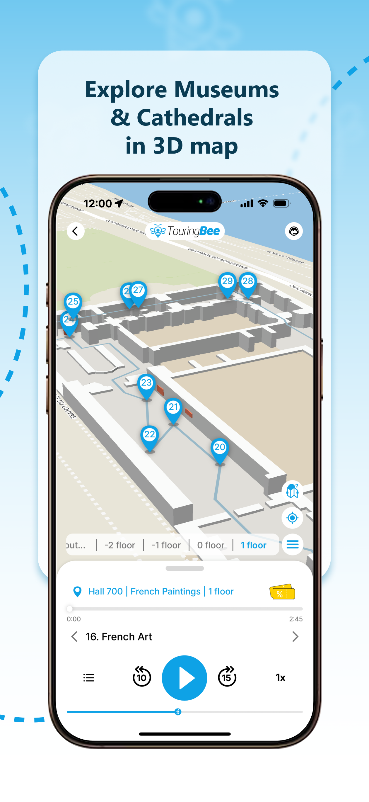 TouringBee: Travel Audio Guide screenshot 4