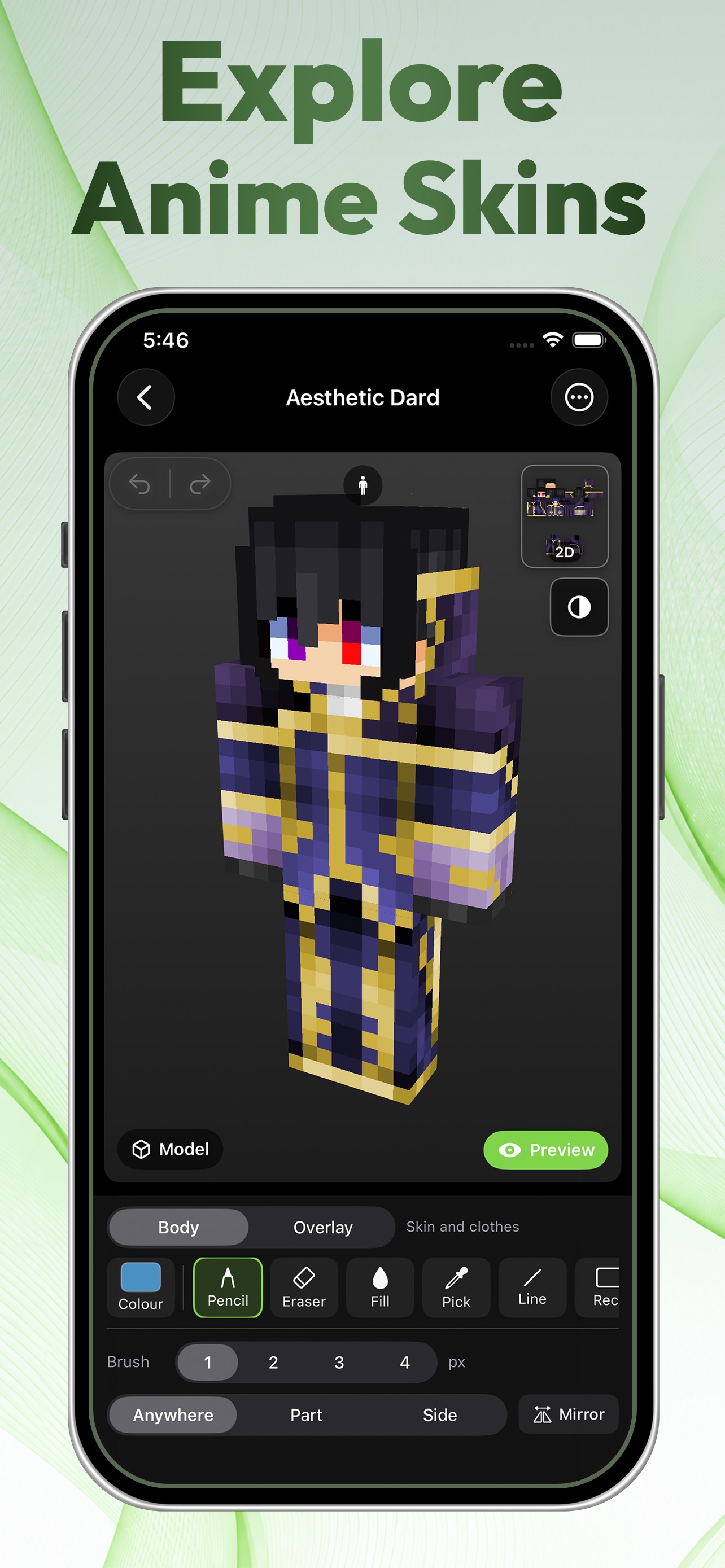 Screenshot 5 of CraftSkins : AI Skin Editor