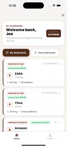 AfriCourier Logistics Screenshot 3 of 5