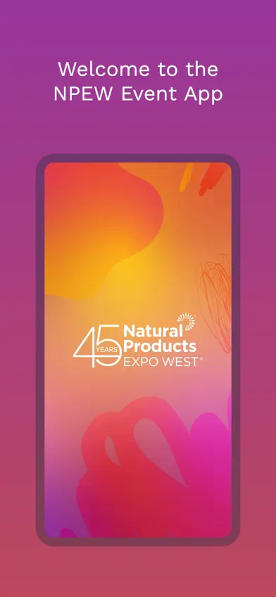 Expo West Event App screenshot 1