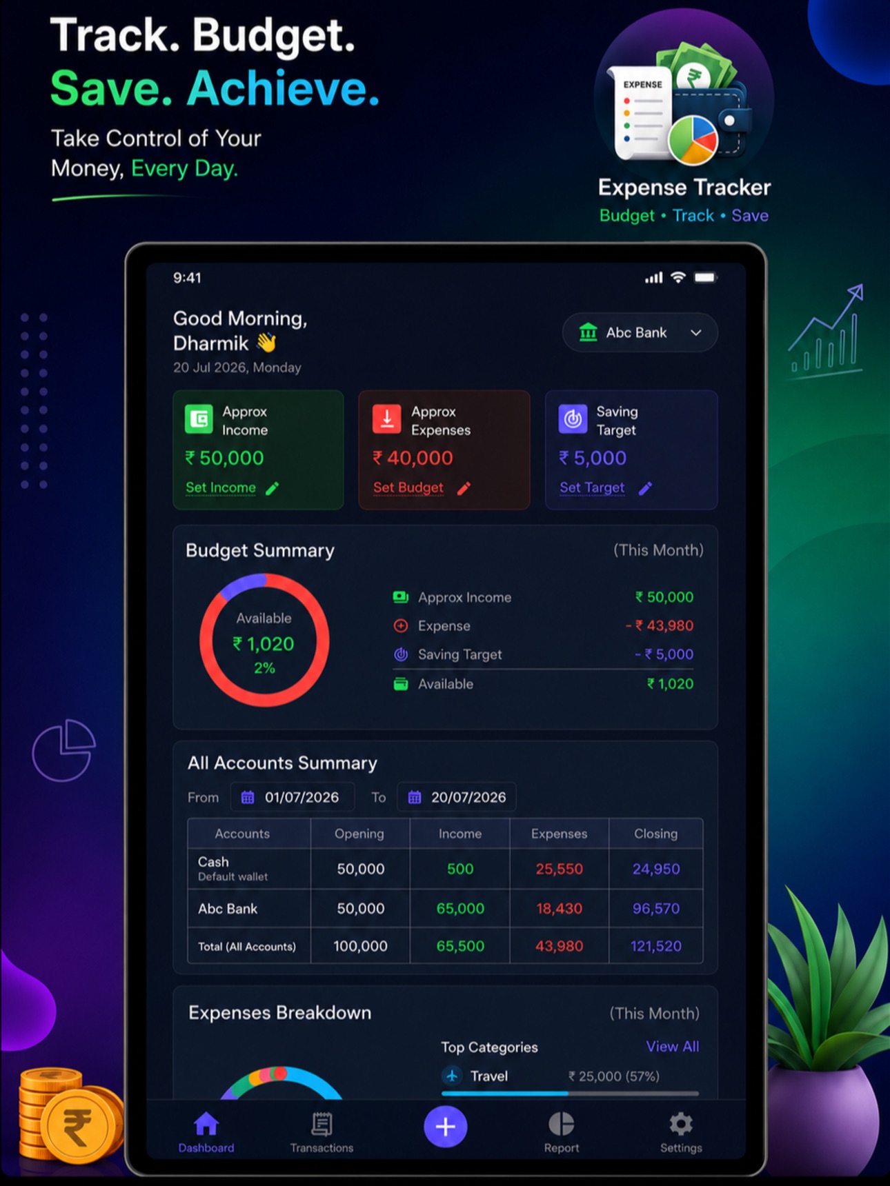 Screenshot 8 of Expense Tracker: Saving&Growth