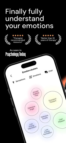 Animi: Emotion Wheel & Tracker iPhone screenshot