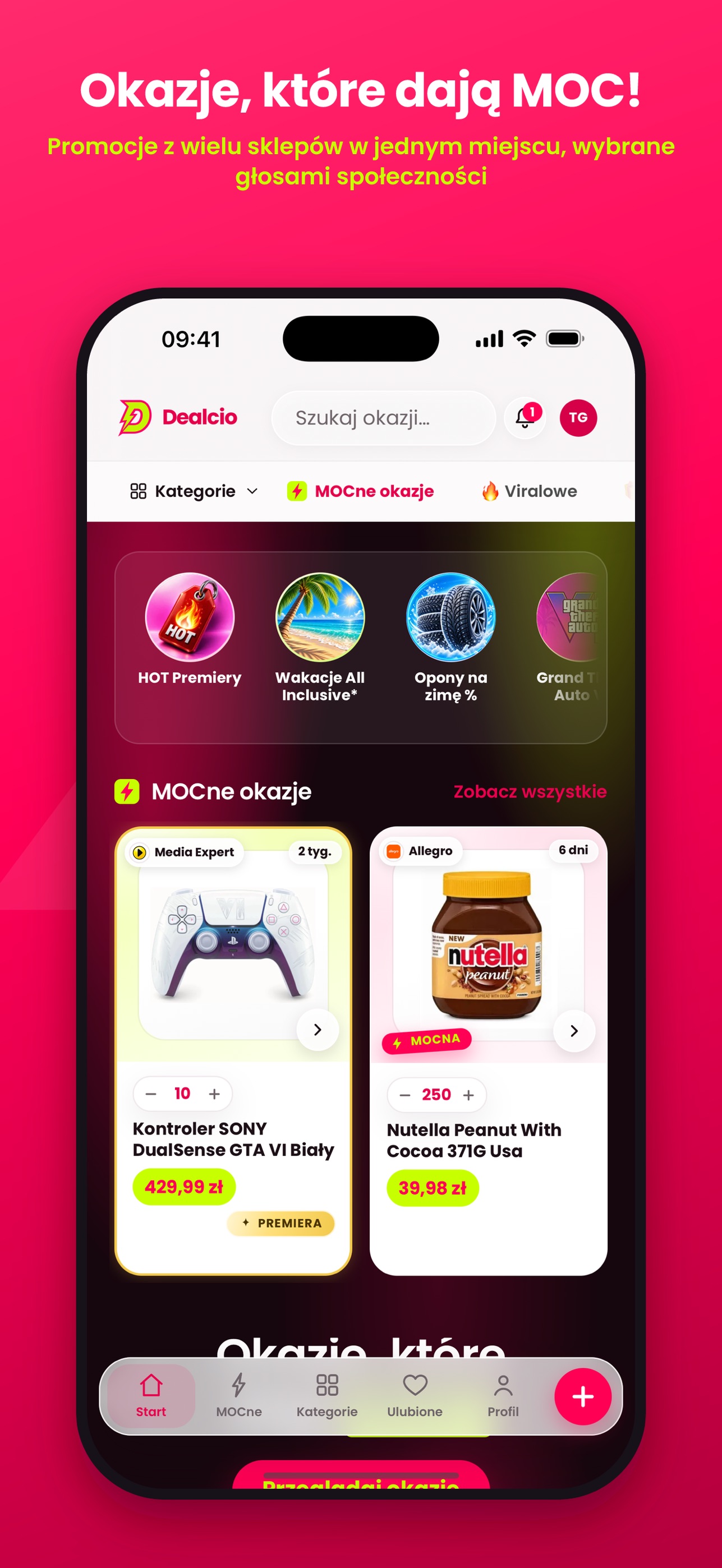 Screenshot 1 of Dealcio – Okazje i Promocje