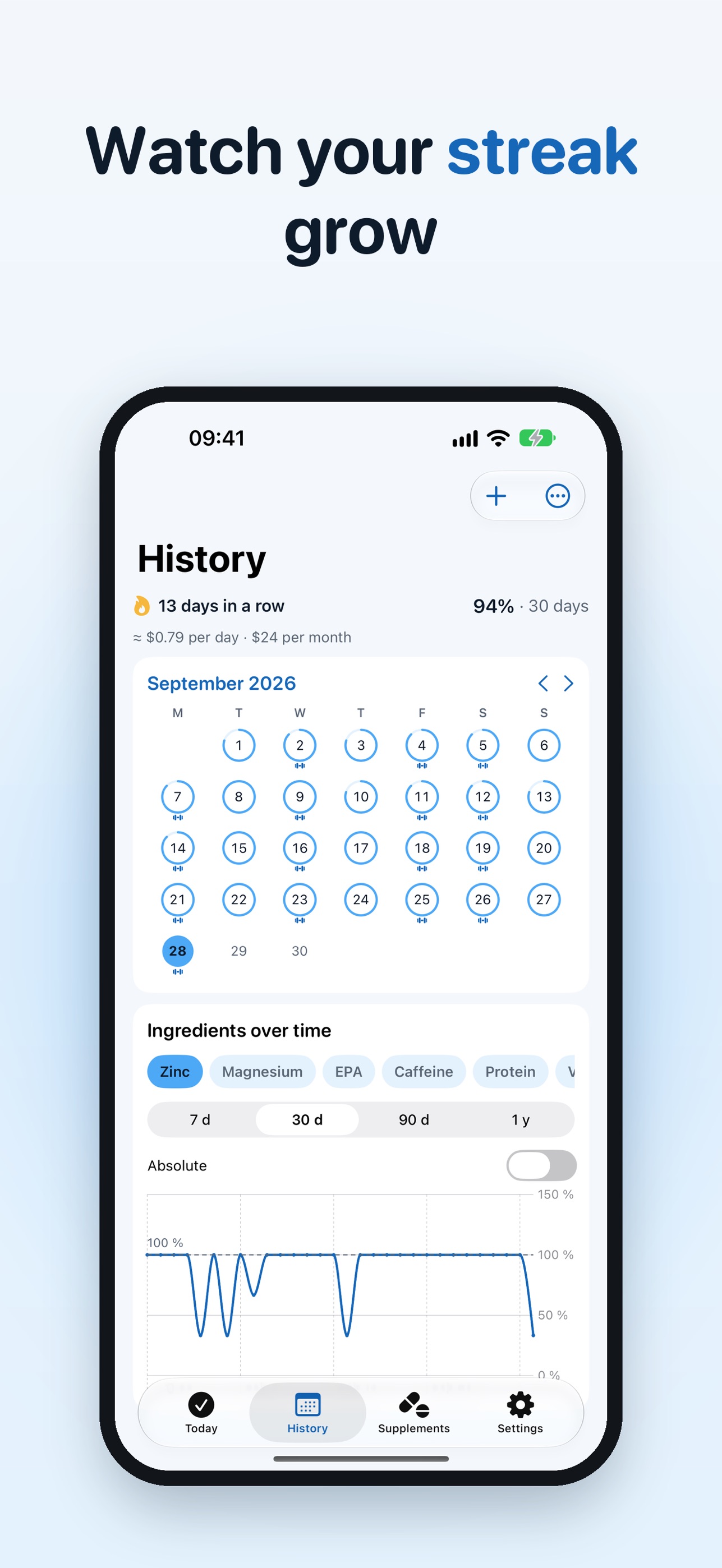 Screenshot 6 of Suppday: Supplement Tracker