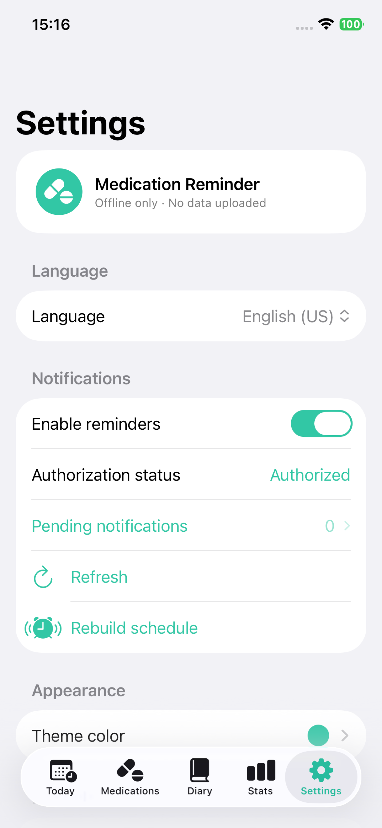 Medication Reminder Pill Alarm screenshot 5