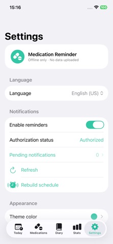 Medication Reminder Pill Alarm screenshot 5