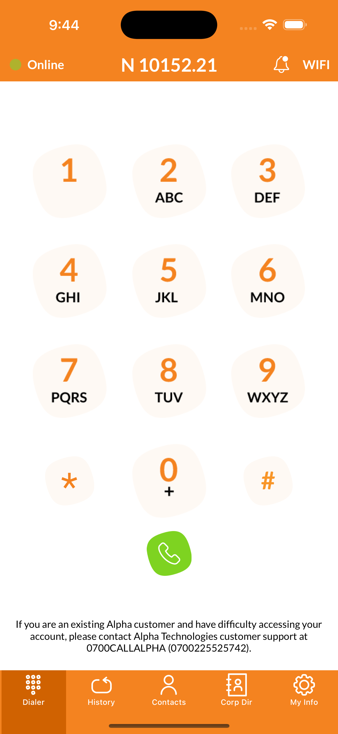 Alpha Caller