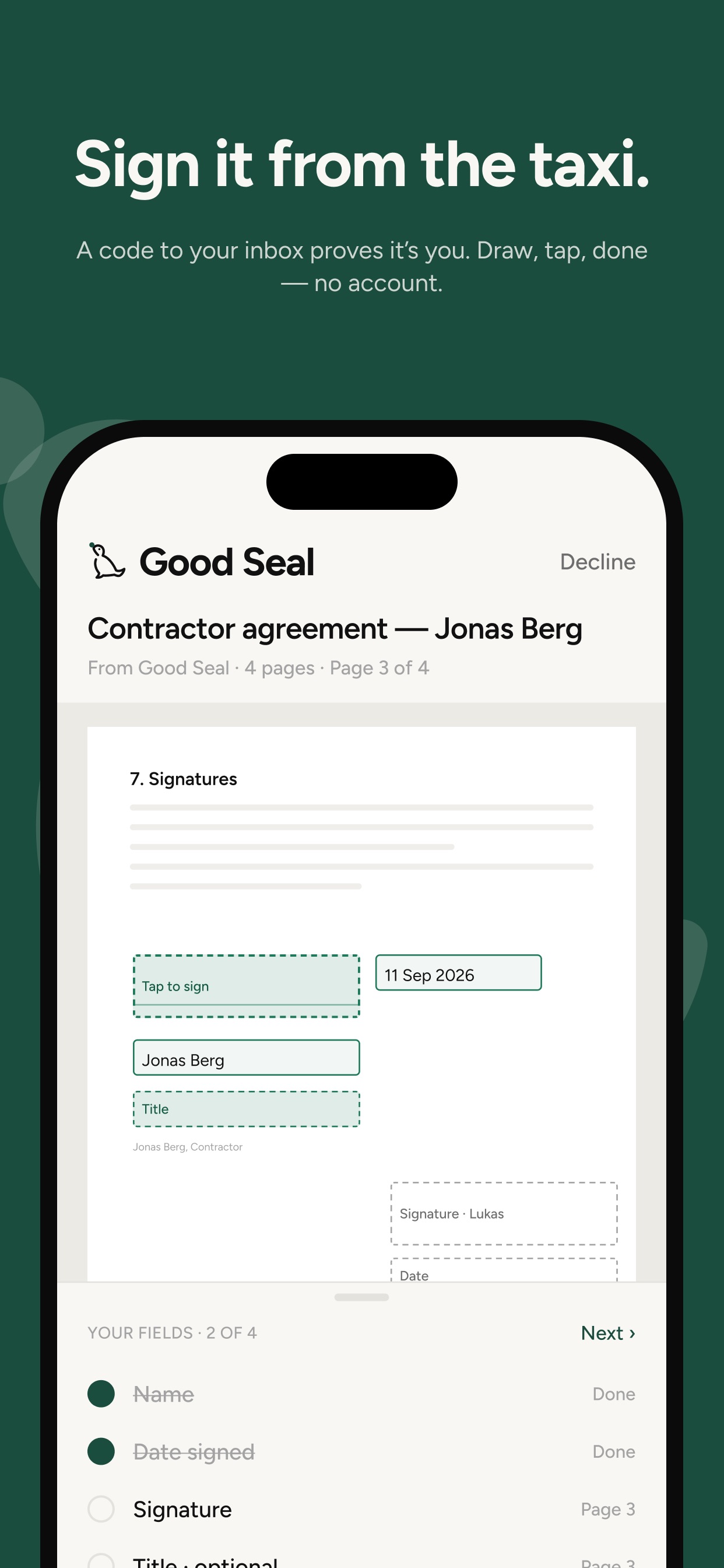 Screenshot 2 of Good Seal