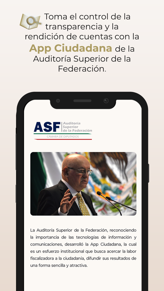 #1. App Ciudadana ASF (iOS) 由: Auditoría Superior de la Federación