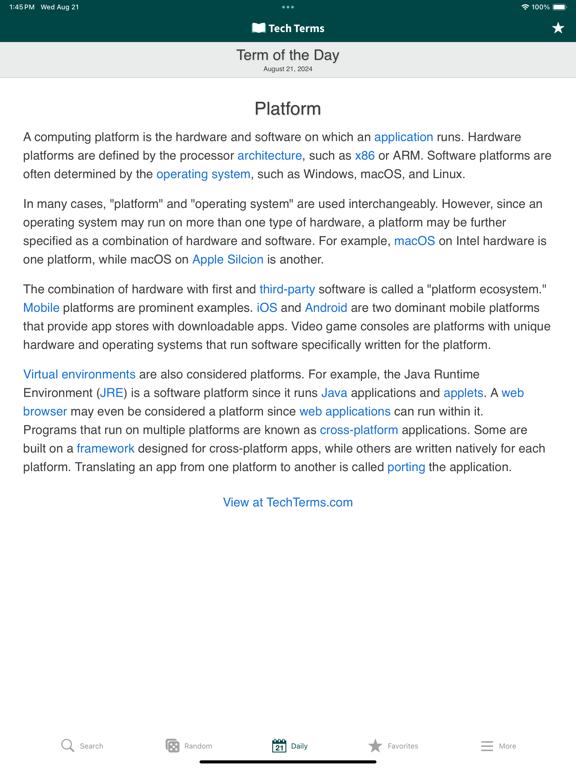 App screenshot