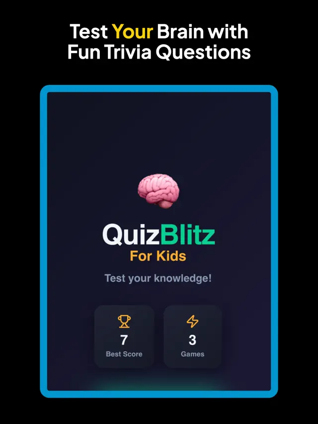 QuizBlitz For Kids screenshot 8
