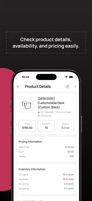 mobo Inventory for Odoo screenshot 3
