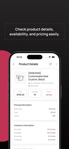 mobo Inventory for Odoo screenshot