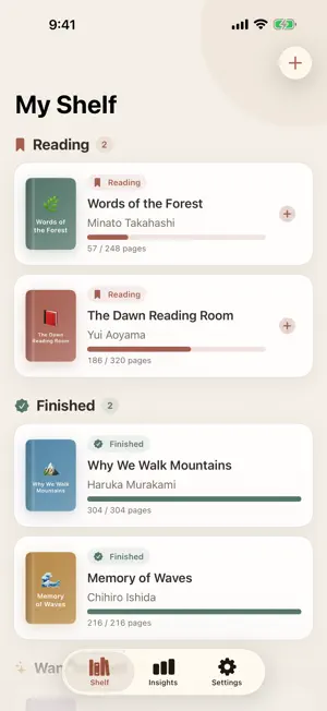 Book Memo: Reading Log screenshot 3