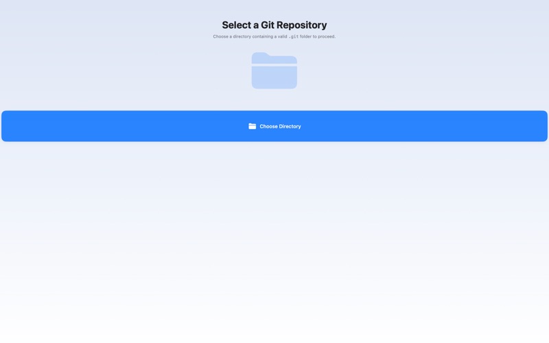 GitTrace app screenshot