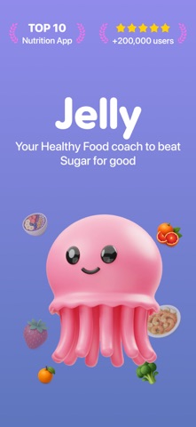 Jelly: Healthy Food Coach iPhone screenshot