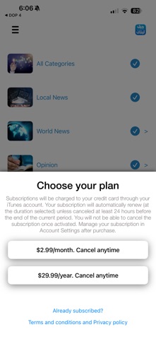 App screenshot