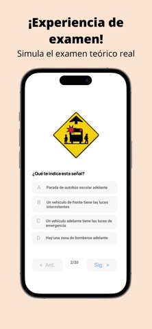 Examen de Manejo + iPhone screenshot