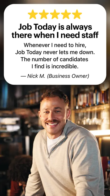 JOB TODAY: #1 Hiring App screenshot 7 of 7