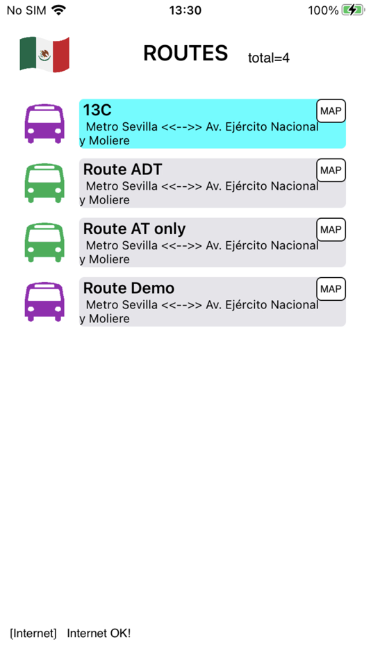 #1. Autobus CDMX (iOS) 由: NOSHIK KIM