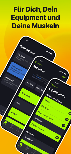 ‎SmartGym: Workout und Training Screenshot