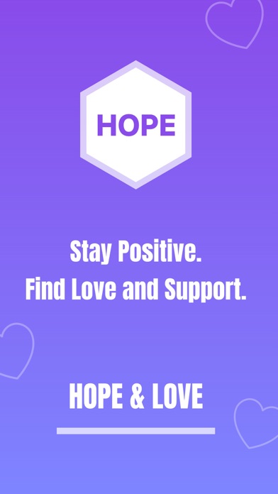 HOPE - STD Chat & Herpes Date Screenshot