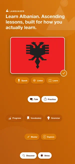 Learn Albanian - LingoRise screenshot 1