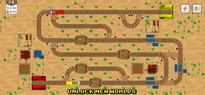 Trains Puzzle - Railroads Game screenshot 4