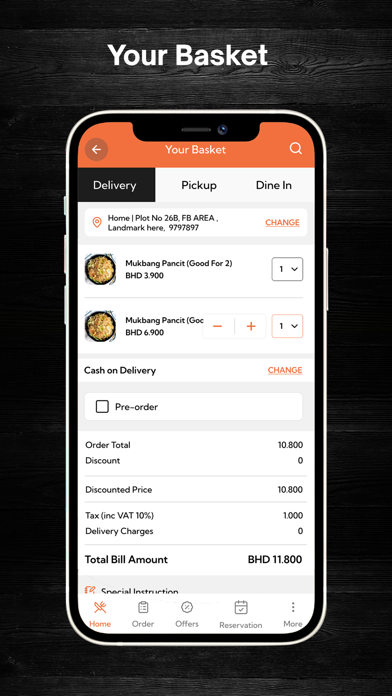 Chongs Foods Screenshot