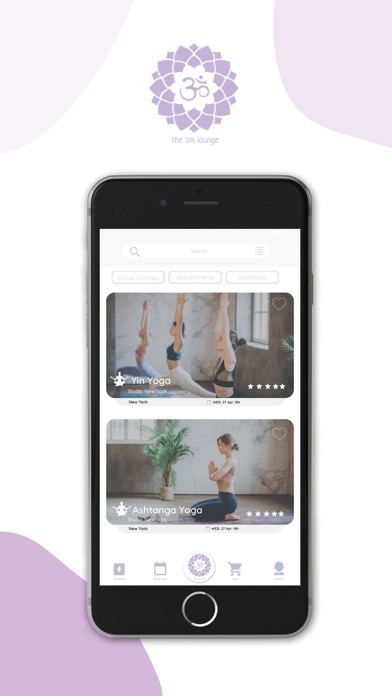 OM Lounge Yoga and Wellness Screenshot