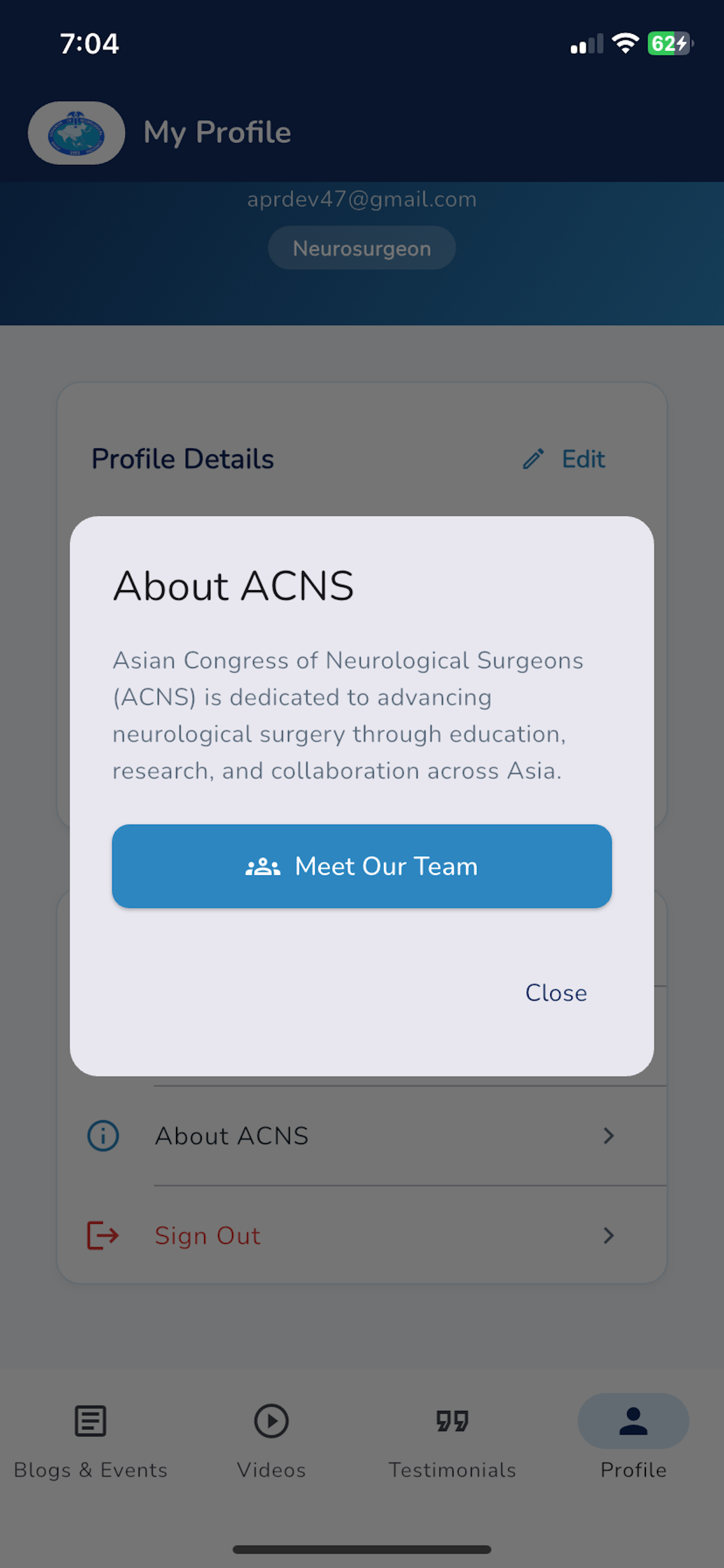 ACNS Webinars screenshot 7