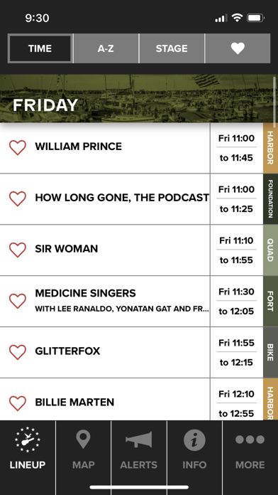 Newport Folk Screenshot