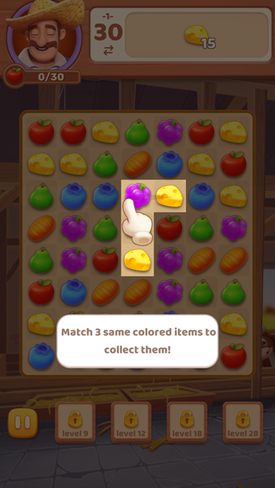 Farm Joy: Match 3 Screenshot