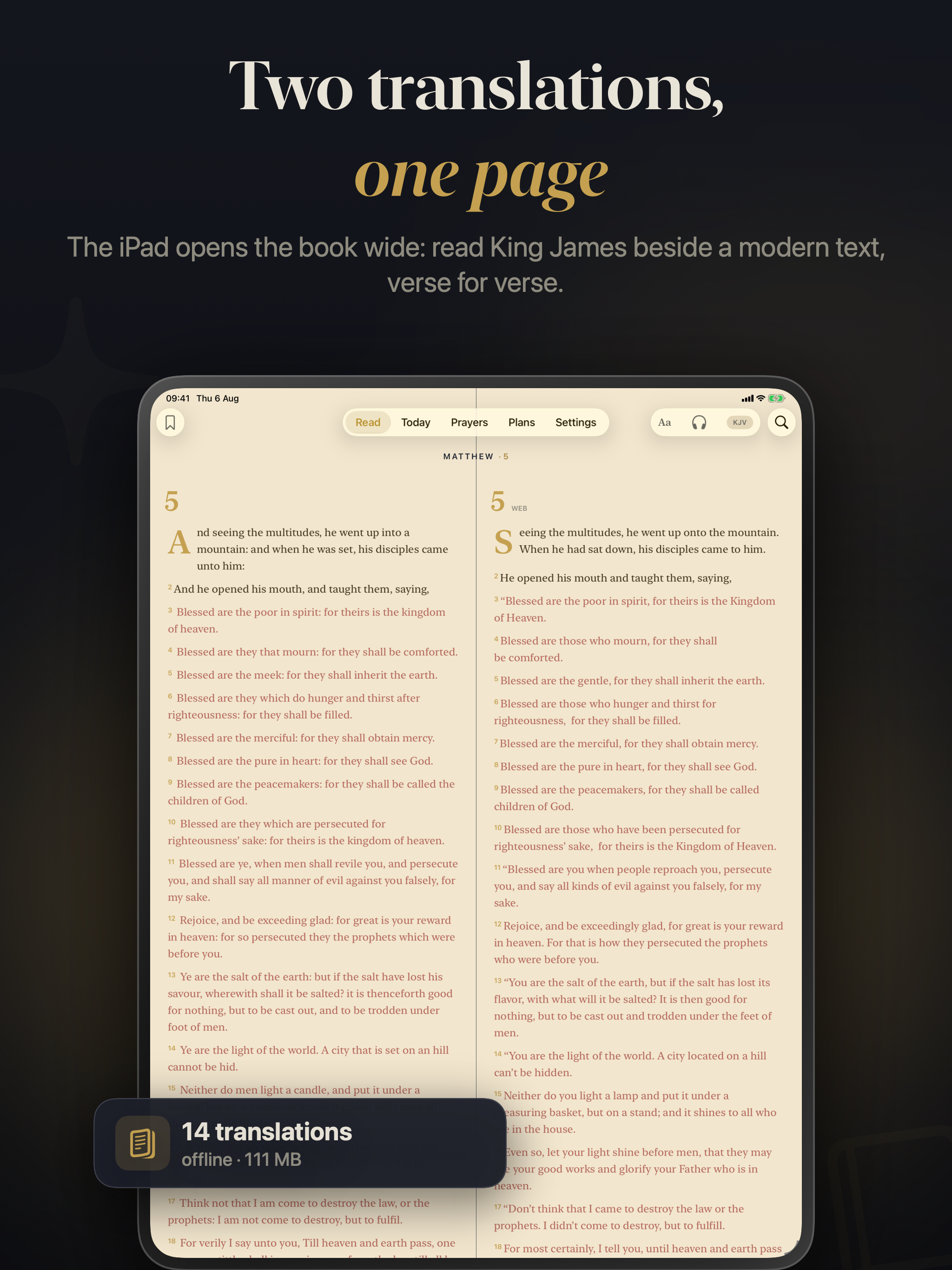 Tabor: Daily Bible Verse screenshot 6
