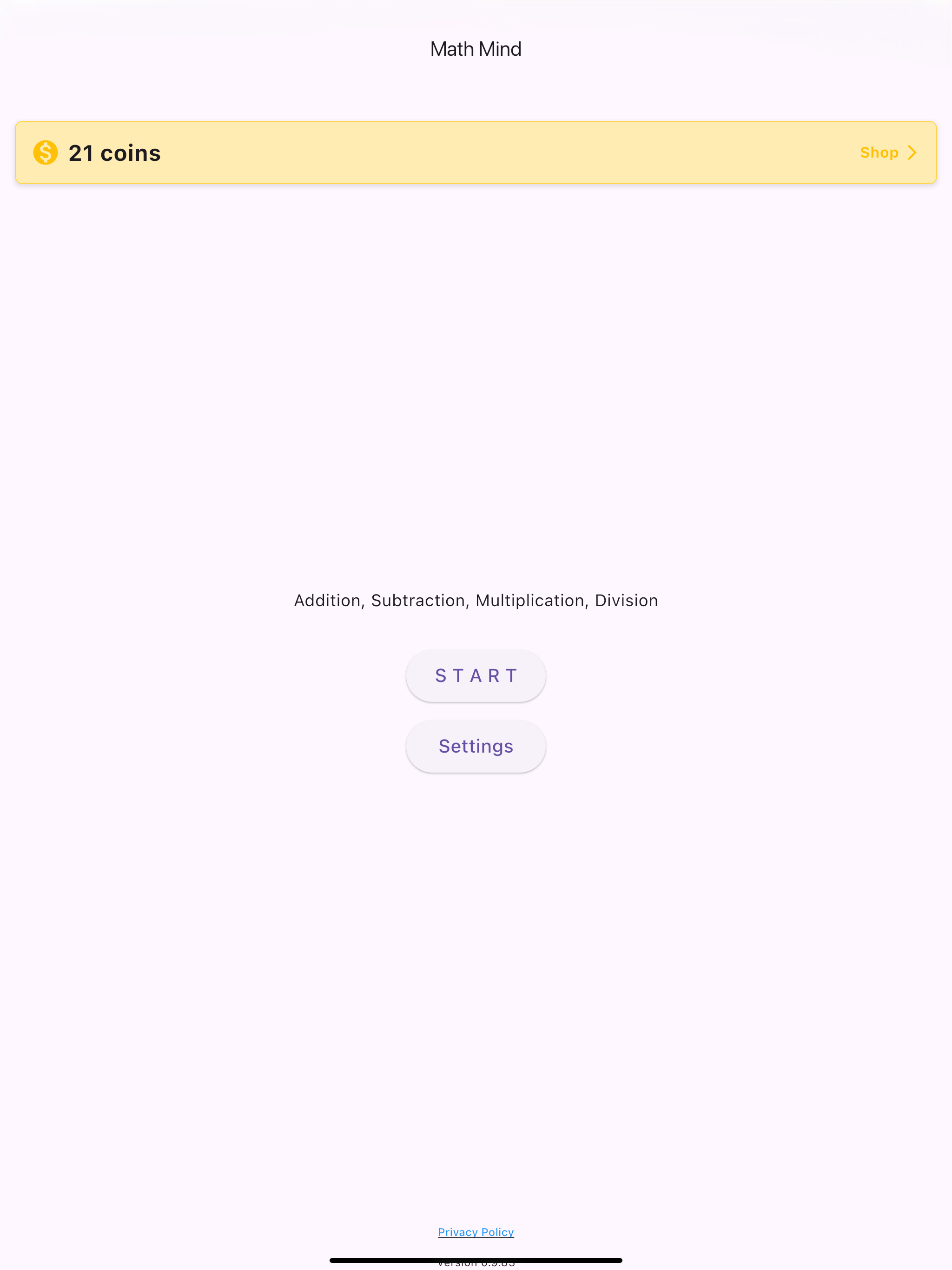 MathMind: Daily Math Practice