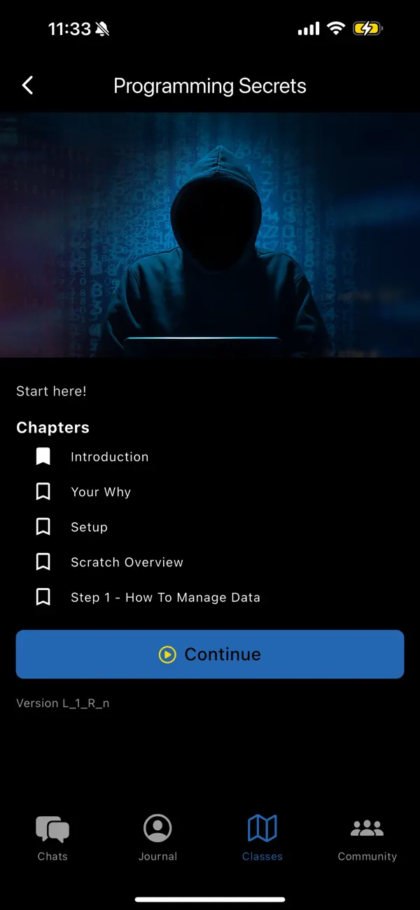#5. Chat & Code Learn Programming (iOS) Ved: netzfrequenz software GmbH