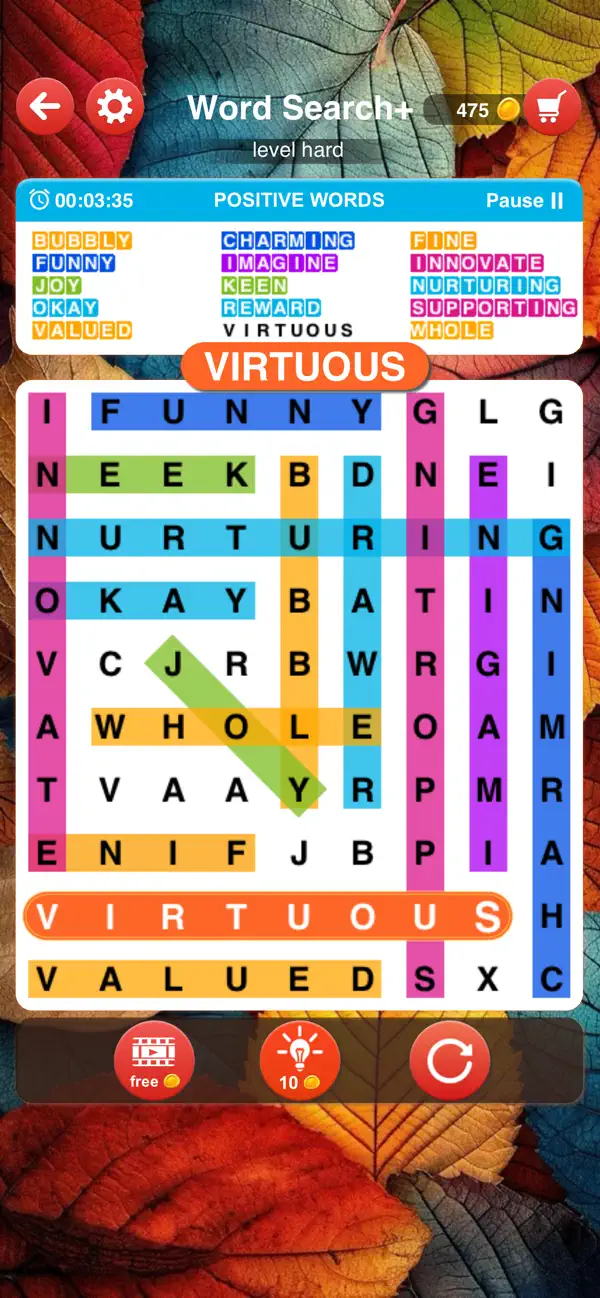 Screenshot #3 pour Word Search Plus