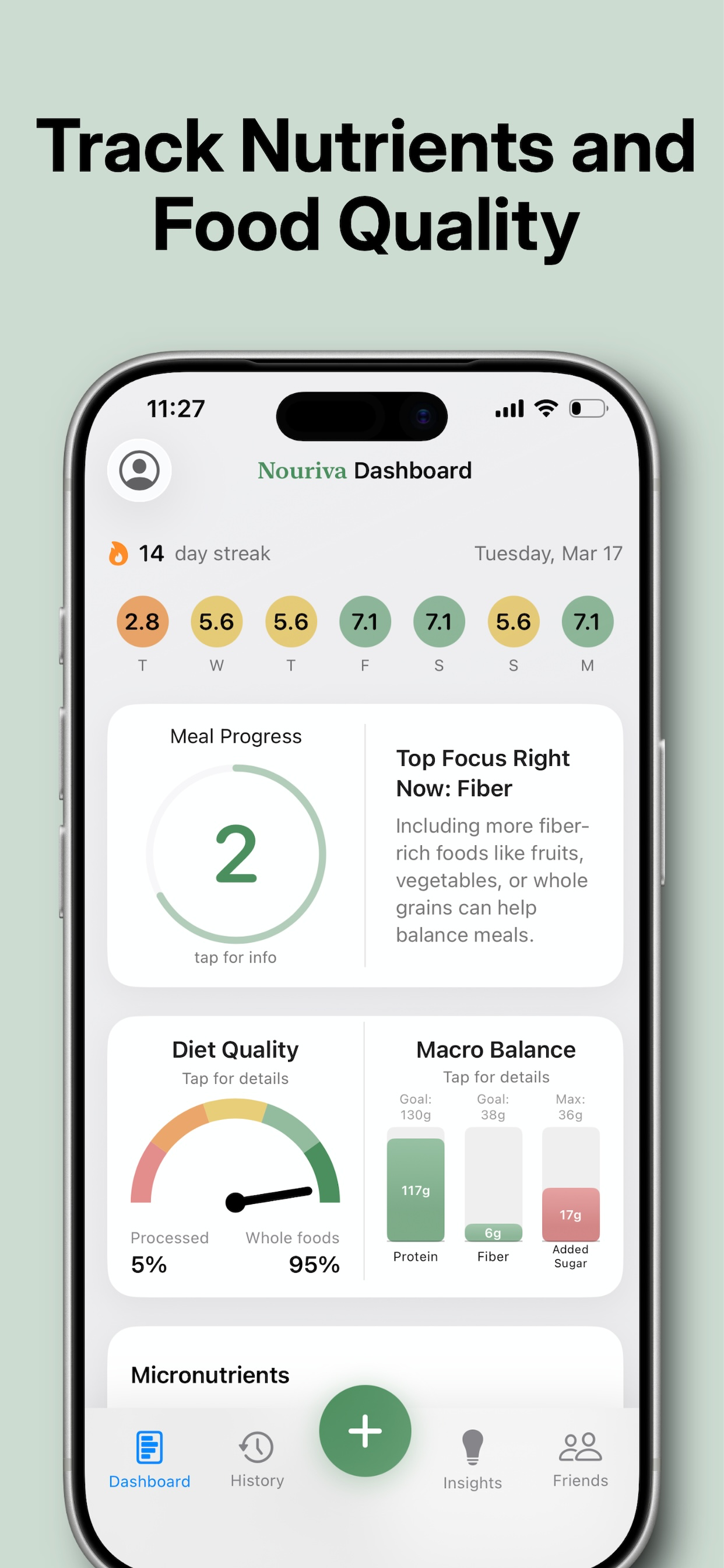 Nouriva: Food & Energy Tracker screenshot 3