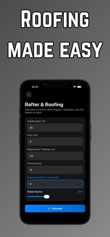 Construction Calculator ConPro screenshot