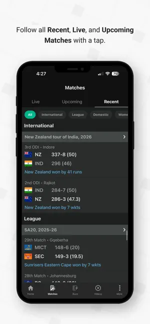 Willow - Watch Live Cricket screenshot 5