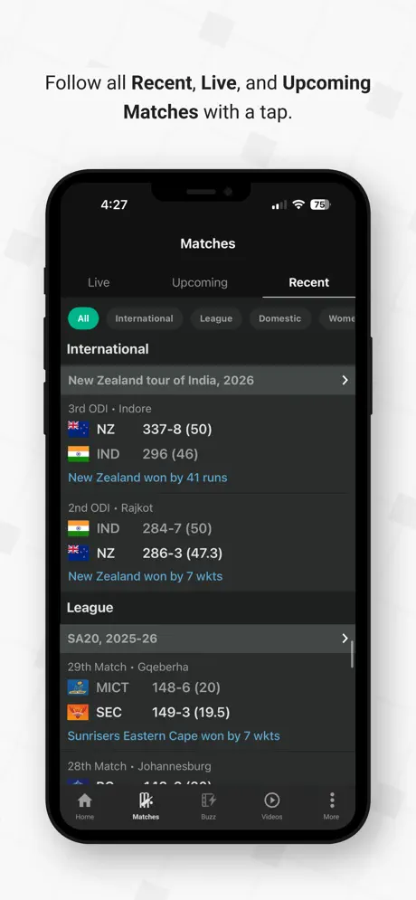 Willow - Watch Live Cricket screenshot 5