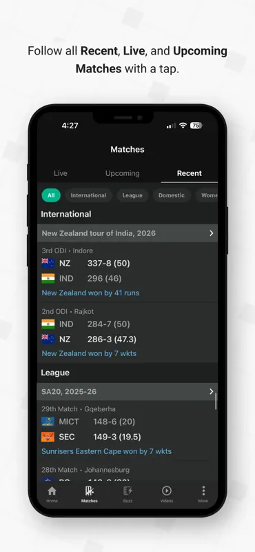 Willow - Watch Live Cricket screenshot 5 of 6